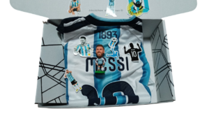 Kit Pack Niños Argentina Messi  2026  Titular Copa del Mundo