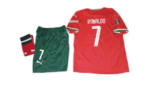 Conjunto Niños Portugal Ronaldo 25 26 Campeon de las Naciones