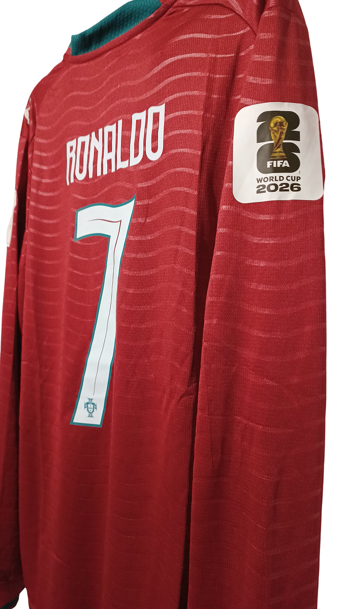 CAMISETA MANGA LARGA PORTUGAL RONALDO 26 27 - Imagen 3