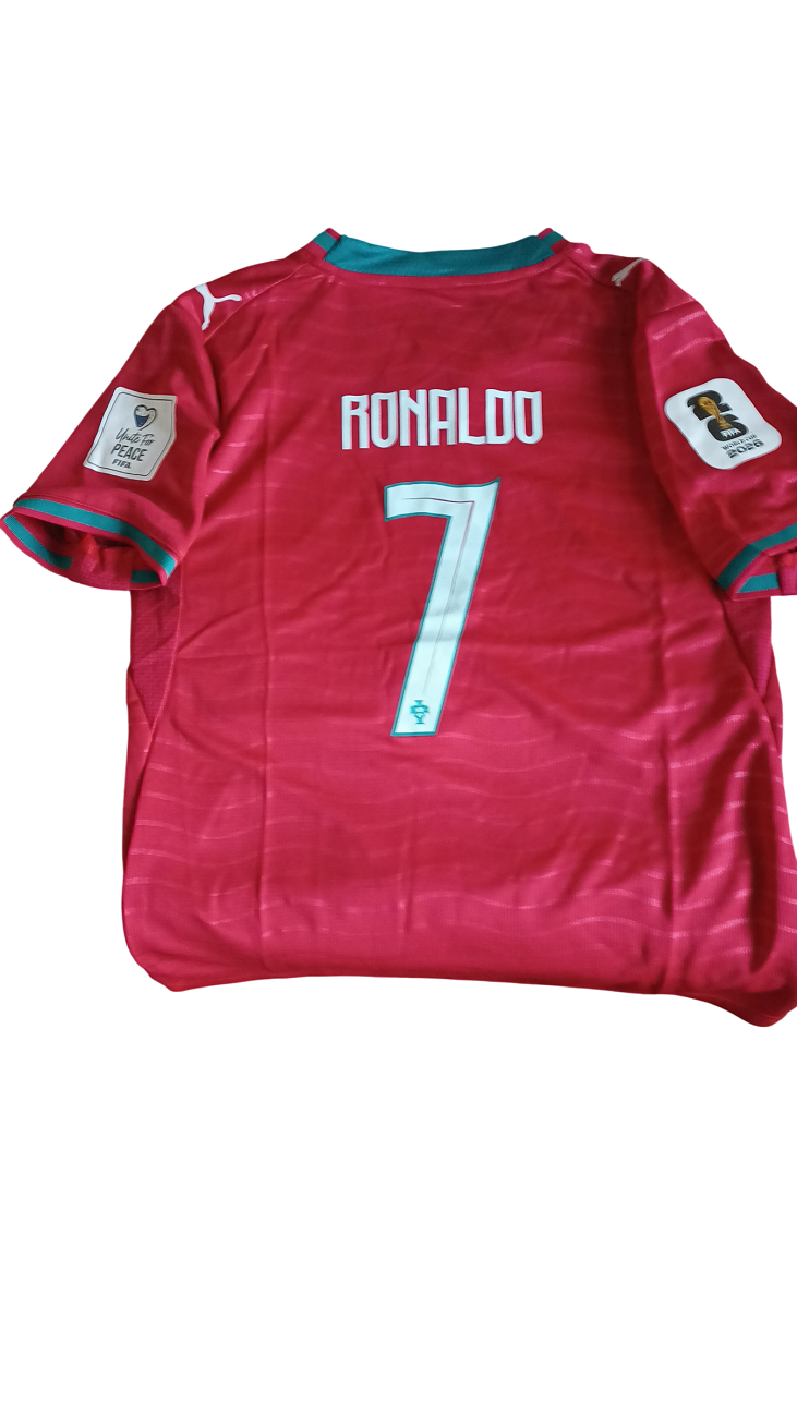 CONJUNTO NIÑOS PORTUGAL RONALDO TITULAR 26 27 - Imagen 2