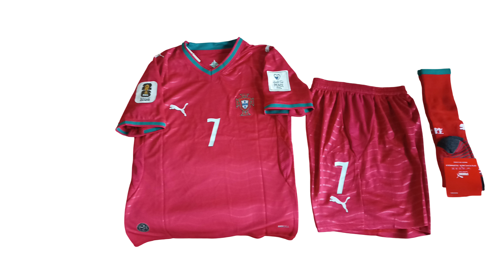 CONJUNTO NIÑOS PORTUGAL RONALDO TITULAR 26 27 - Imagen 4